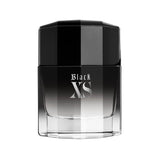 frasco Perfume Masculino Paco Rabanne Black Xs Eau de Toilette frente fundo branco