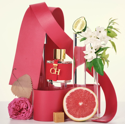 frasco Perfume Feminino Carolina Herrera Ch Eau de Toilette embalagem caixa original
