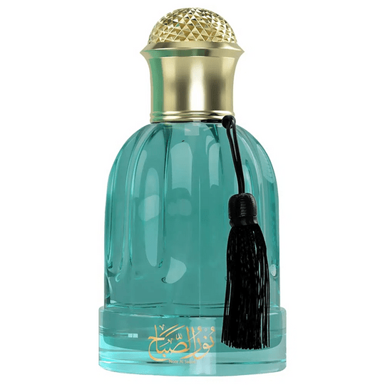 frasco Perfume Feminino Al Wataniah Noor Al Sabah Eau de Parfum frente fundo branco