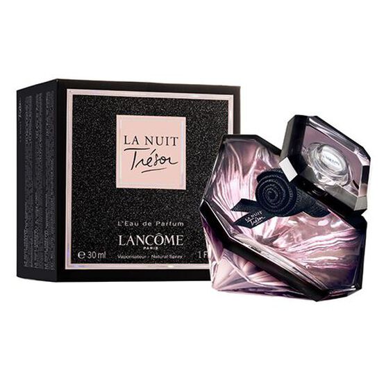 frasco Perfume Feminino Lancôme Tresor La Nuit Eau de Parfum detalhe lateral