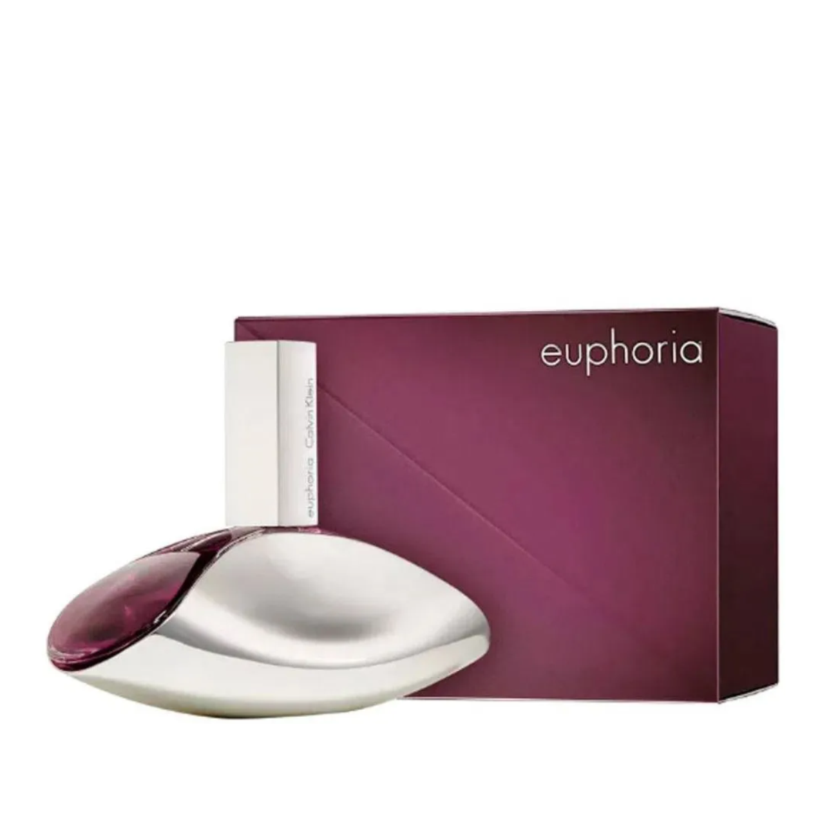 frasco Perfume Feminino Calvin Klein Euphoria Eau de Parfum detalhe lateral