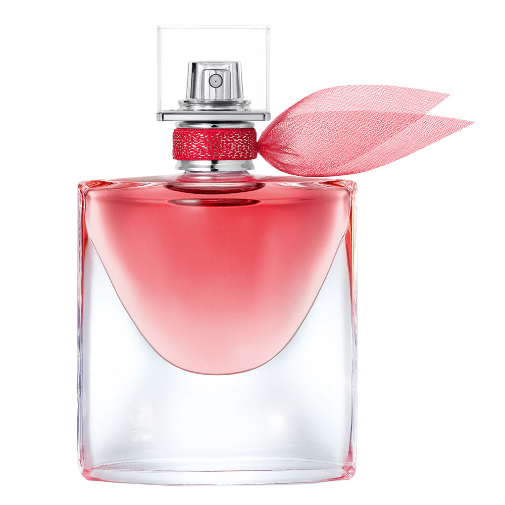 frasco Perfume Feminino Lancome La Vie Est Belle Intensement Eau de Parfum frente fundo branco