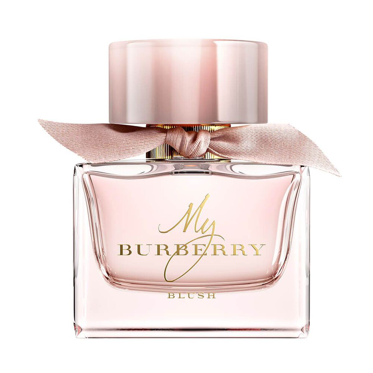 frasco Perfume Feminino Burberry My Blush Eau de Parfum frente fundo branco