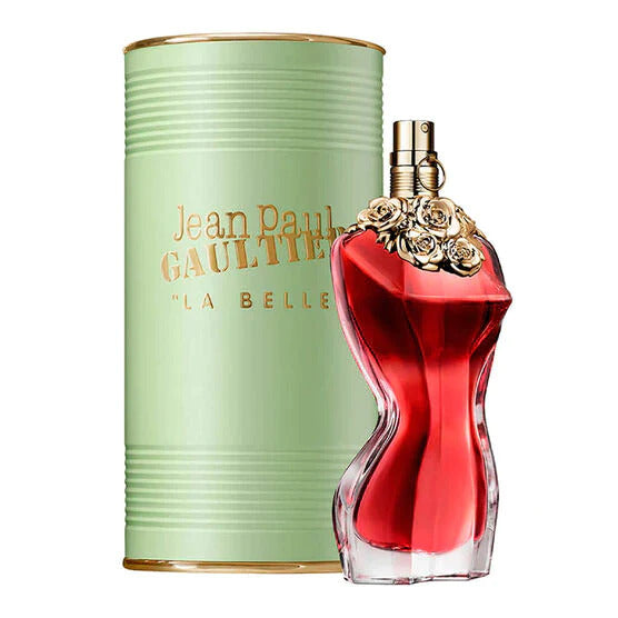 frasco Perfume Feminino Jean Paul Gaultier La Belle Eau de Parfum detalhe lateral