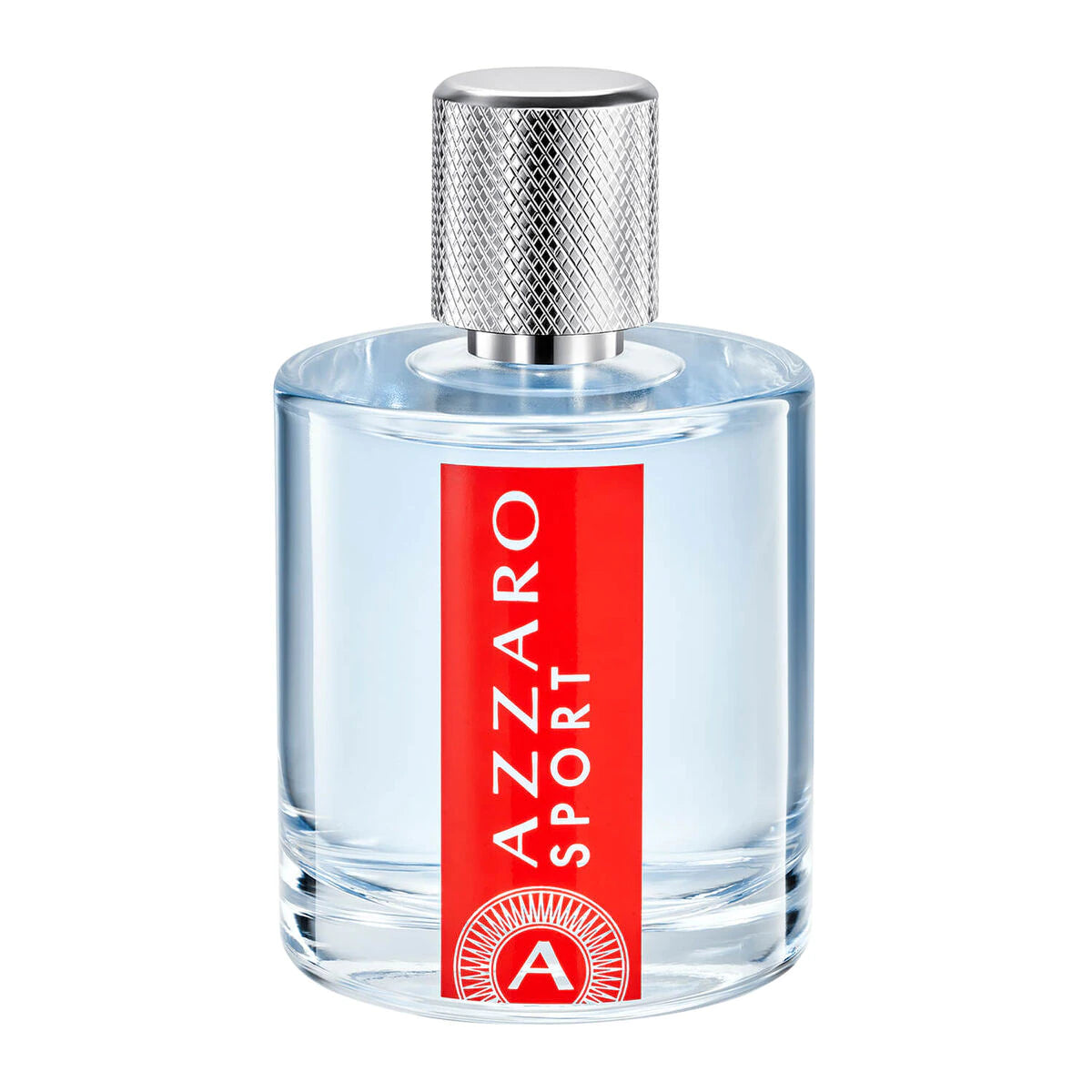 frasco Perfume Masculino Azzaro Sport Eau de Toilette frente fundo branco