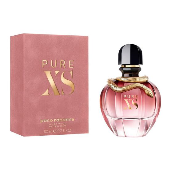 frasco Perfume Feminino Paco Rabanne Xs Pure Eau de Parfum detalhe lateral