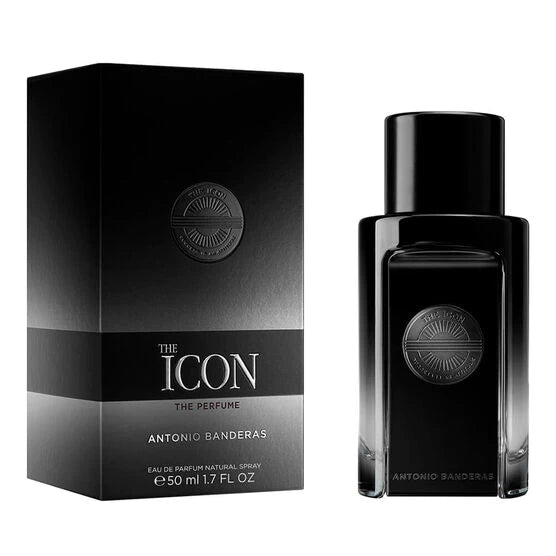frasco Perfume Masculino Antonio Banderas The IconEau de Parfum detalhe lateral